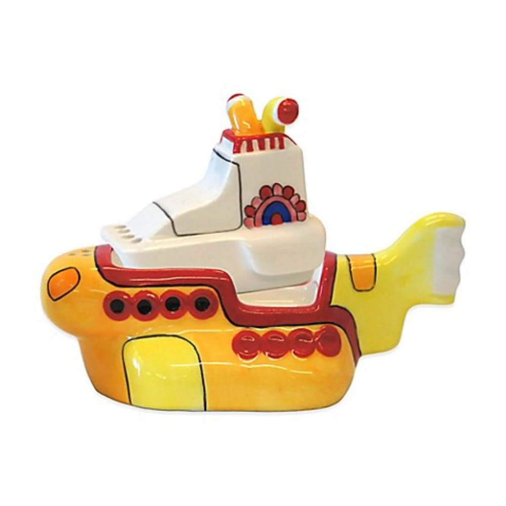 The Beatles Yellow Submarine Ceramic Salt and Pepper Set